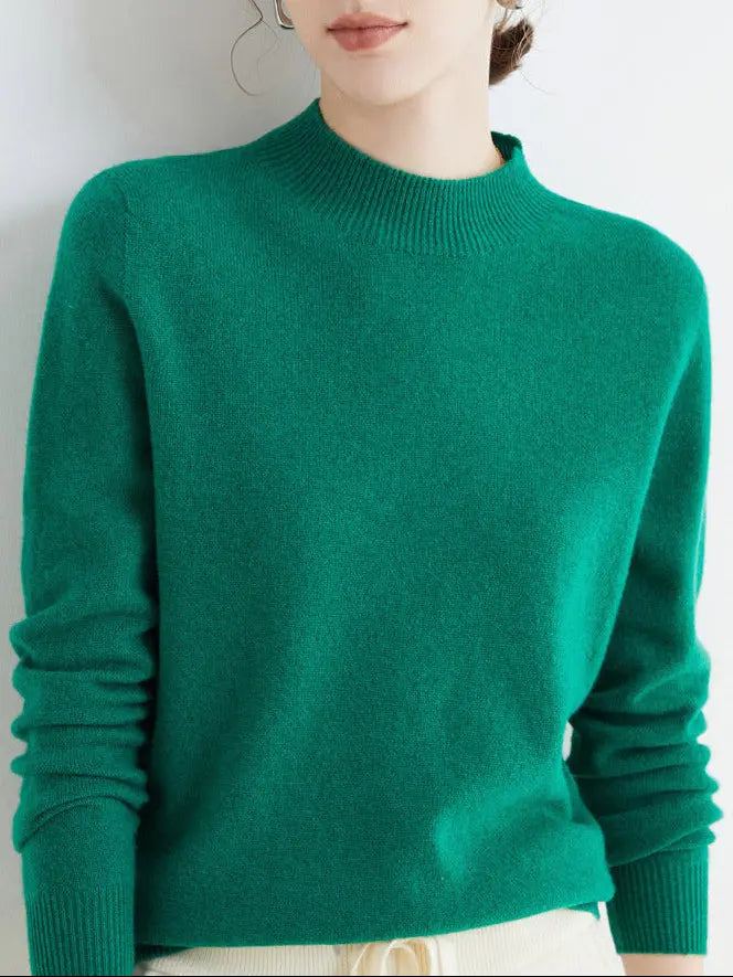 Pull en laine col montant chic et confortable ORIS WEAR