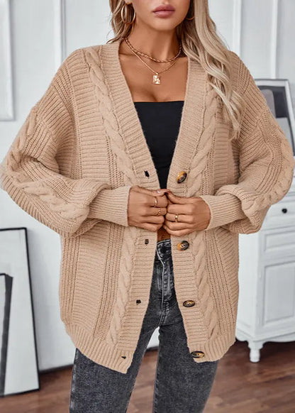 Gilet femme vintage tricot boutonné ORIS WEAR