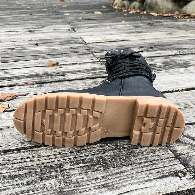 Bottes à lacets urbaines – Confort robuste pour l’automne-hiver ORIS WEAR