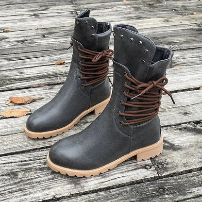 Bottes à lacets urbaines – Confort robuste pour l’automne-hiver ORIS WEAR
