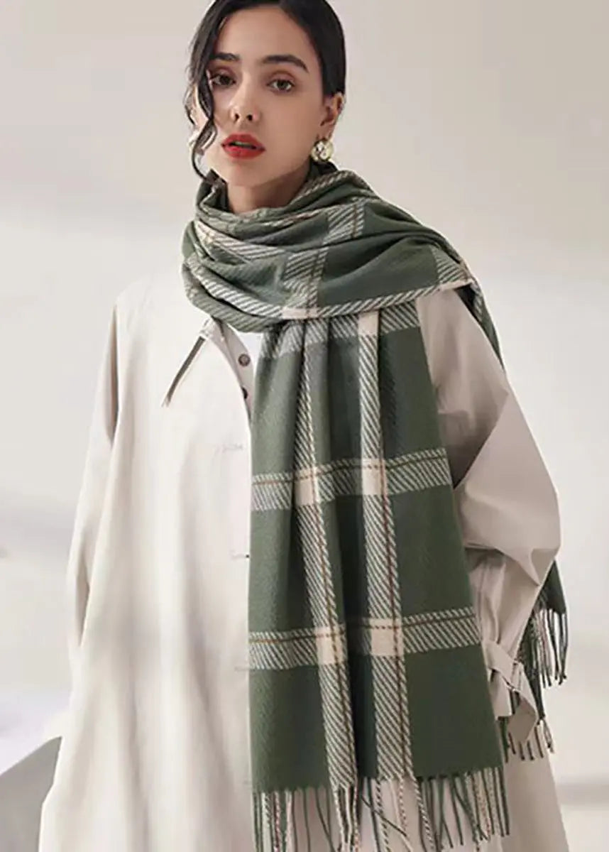 Écharpe plaid chaude hiver femme ORIS WEAR