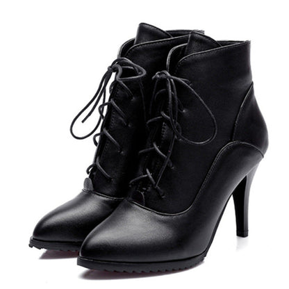 Bottes Femme Lacets Talon Haut ORIS WEAR
