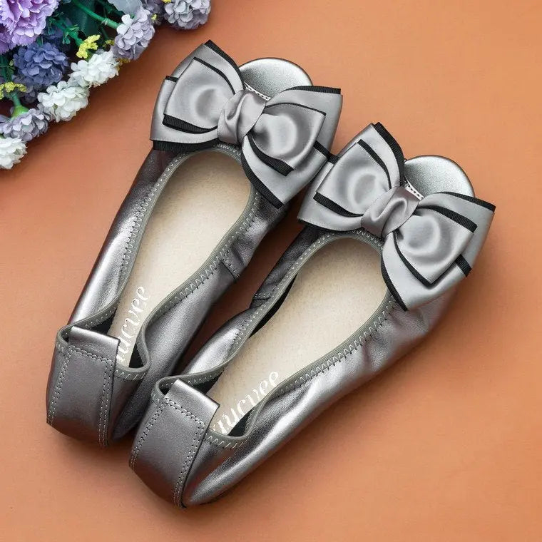 Sandales Plates en Cuir Souple ORIS WEAR