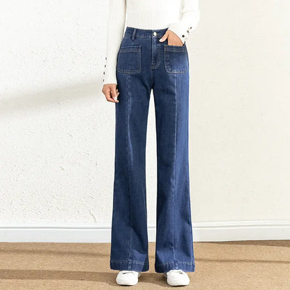 Mélina – Jean évasé taille haute pour une silhouette élancée ORIS WEAR