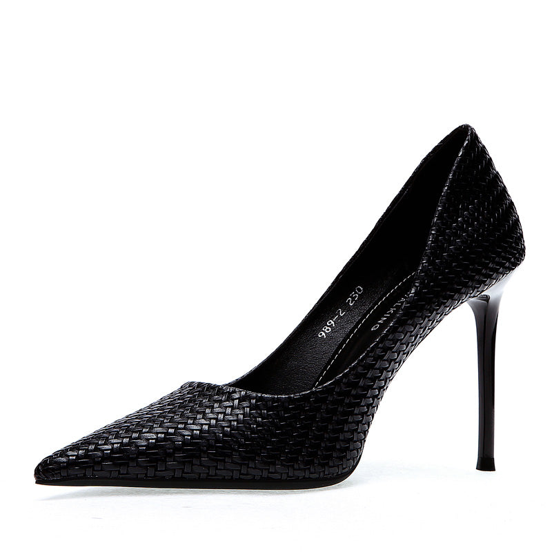 Escarpins Cuir Style Stiletto ORIS WEAR