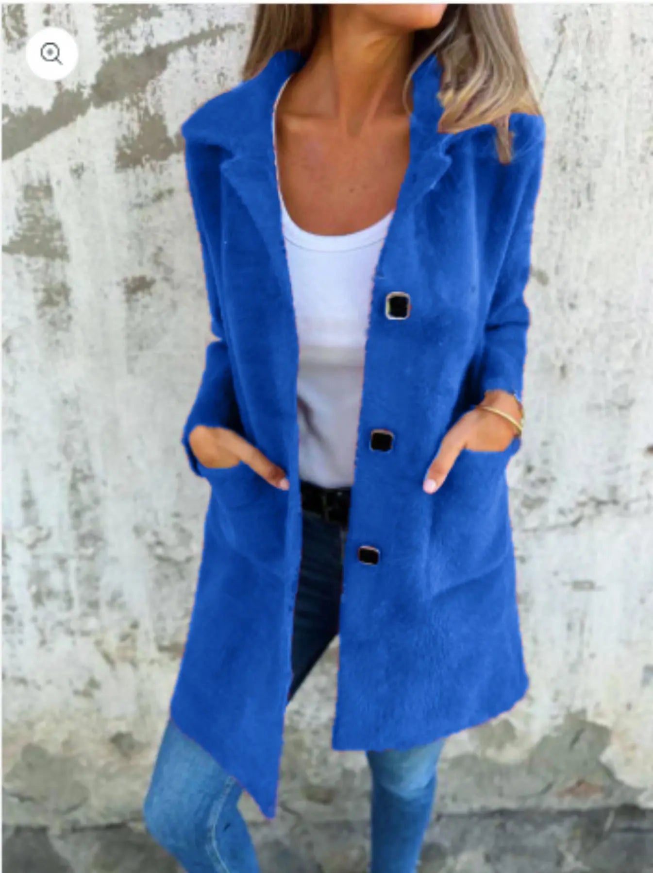 Manteau mi-long à col polo boutonné ORIS WEAR