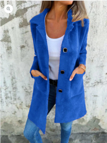 Manteau mi-long à col polo boutonné ORIS WEAR