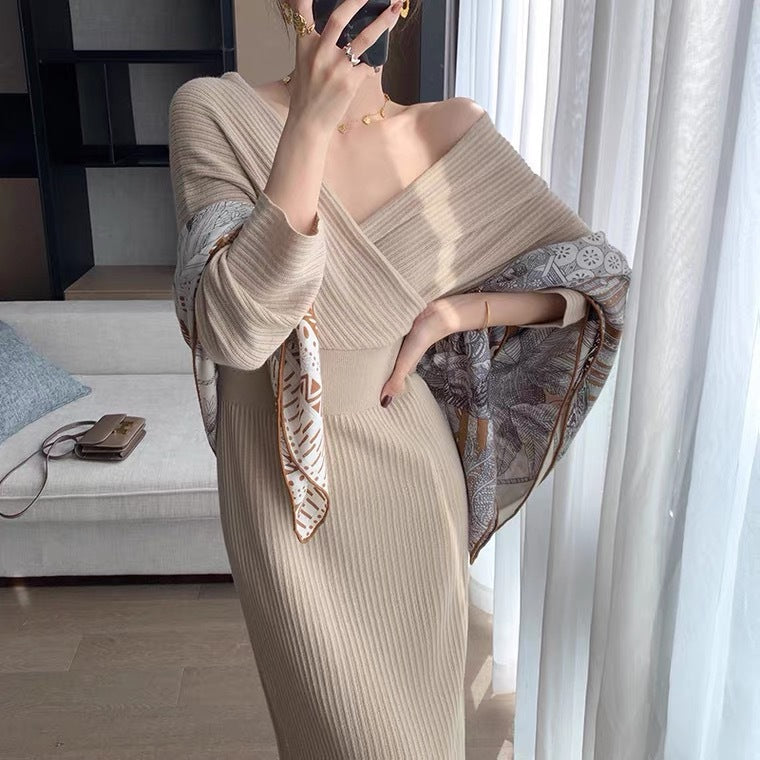 Robe jupe longue tricotée chic ORIS WEAR