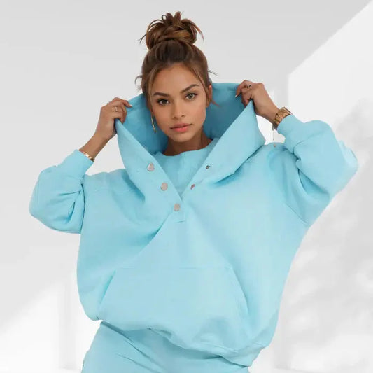 Mode femme fluide bleu ciel — ORIS WEAR