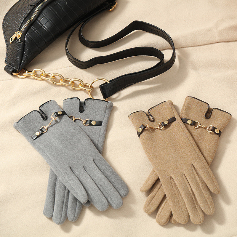 gants  en peluche, chauds, agréables et résistants au froid ORIS WEAR