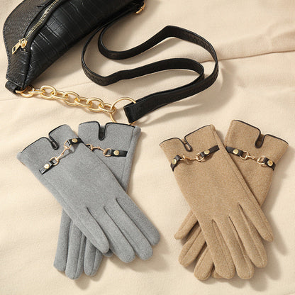 gants  en peluche, chauds, agréables et résistants au froid ORIS WEAR