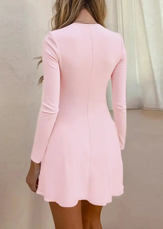 Robe moulante manches longues ORIS WEAR
