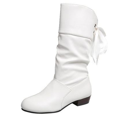 Louise Bottes Mi-Mollet à Talon Épais ORIS WEAR