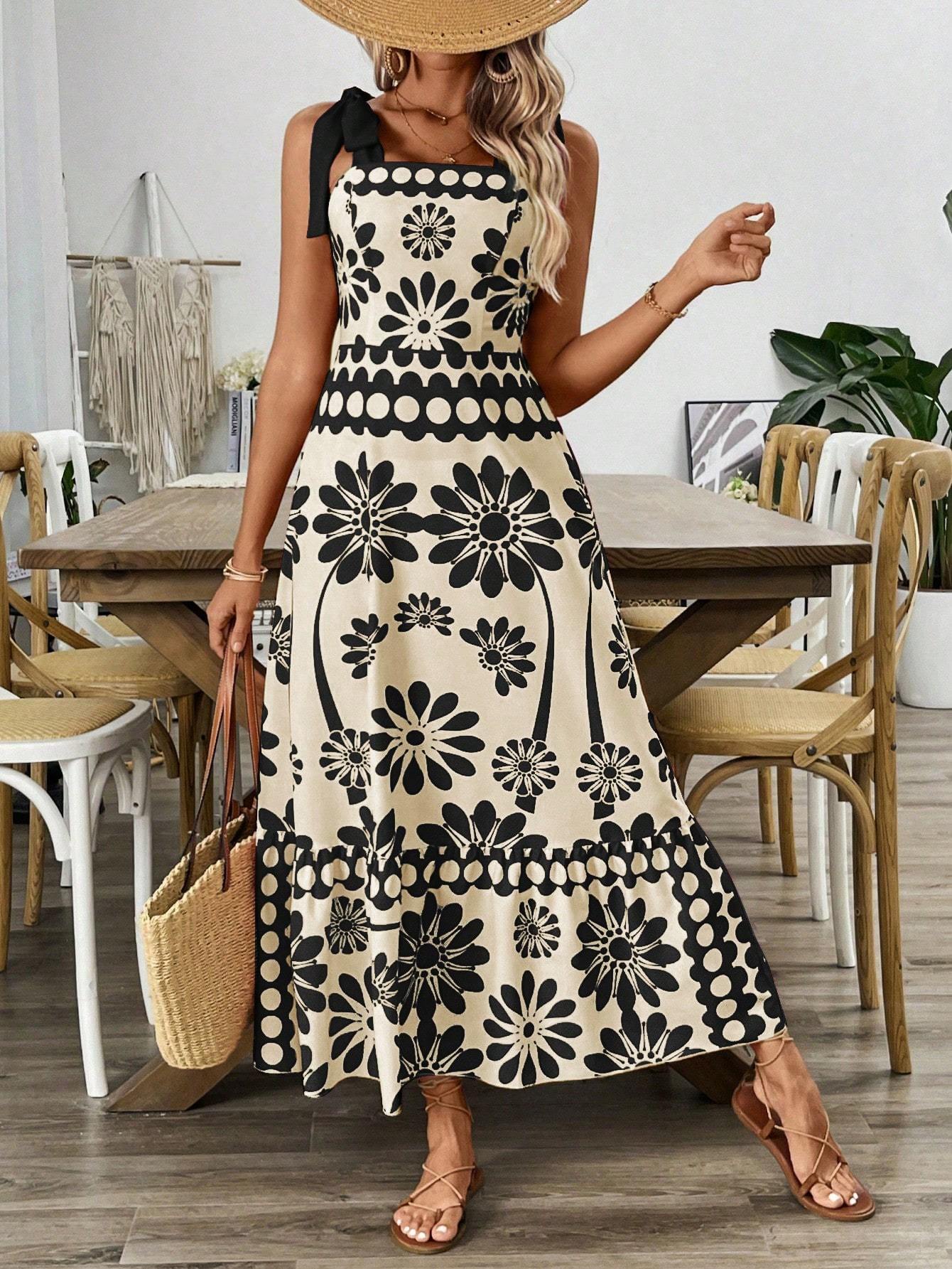 Robe décontractée à imprimé floral ORIS WEAR