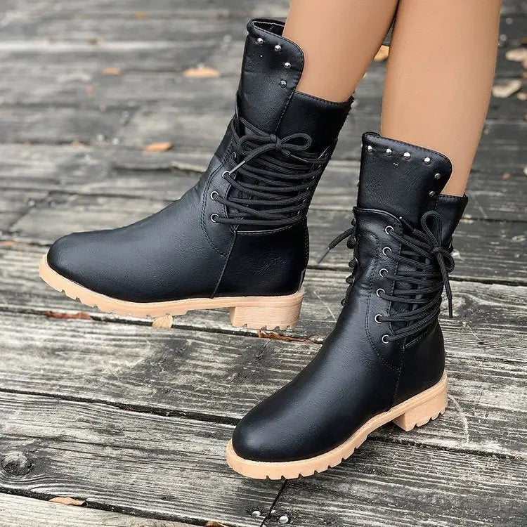 Bottes à lacets urbaines – Confort robuste pour l’automne-hiver ORIS WEAR