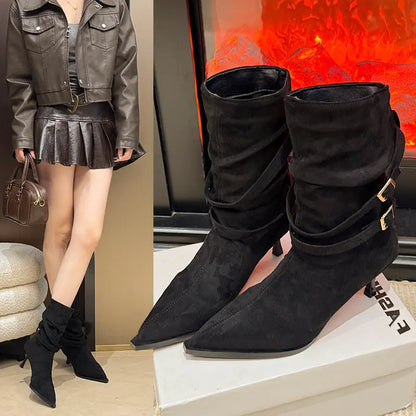 Bottes à talon aiguille – Élégance chic pour vos soirées ORIS WEAR