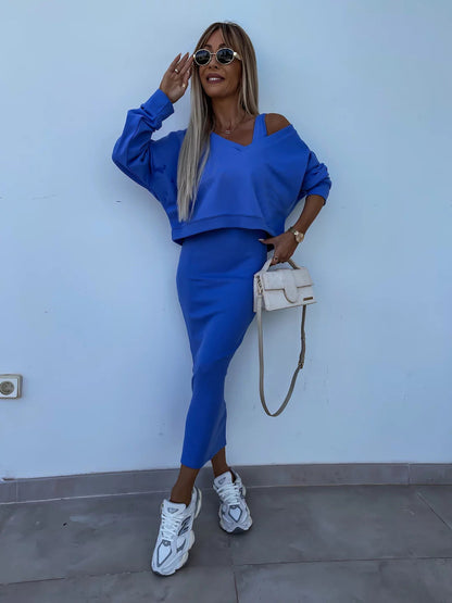 Ensemble Femme Pull Jupe ORIS WEAR