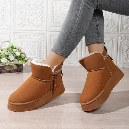 Bottines fourrées – Plateforme cosy pour l’hiver ORIS WEAR