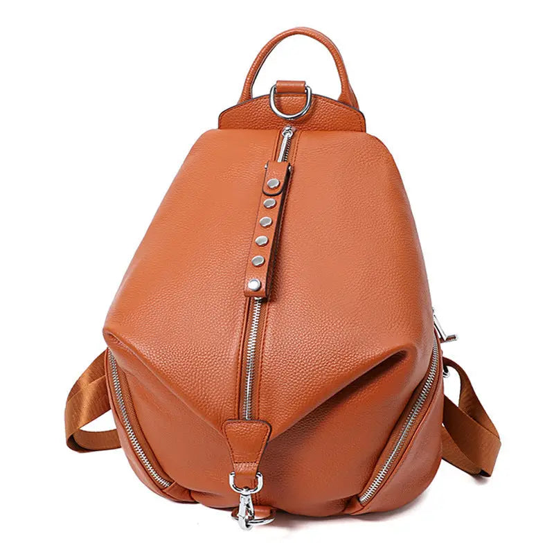 Sac à Dos Femme Antivol Geneva en Cuir Élégant ORIS WEAR