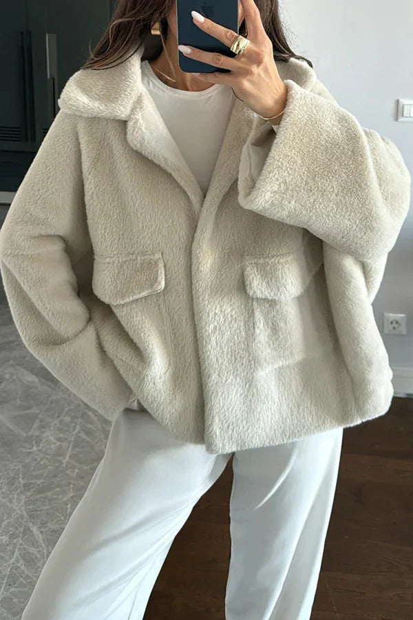 Manteau Doux en Fausse Fourrure ORIS WEAR
