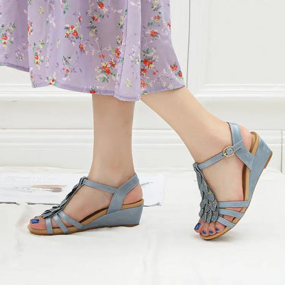 Sandales Wedge Boho pour Femme ORIS WEAR