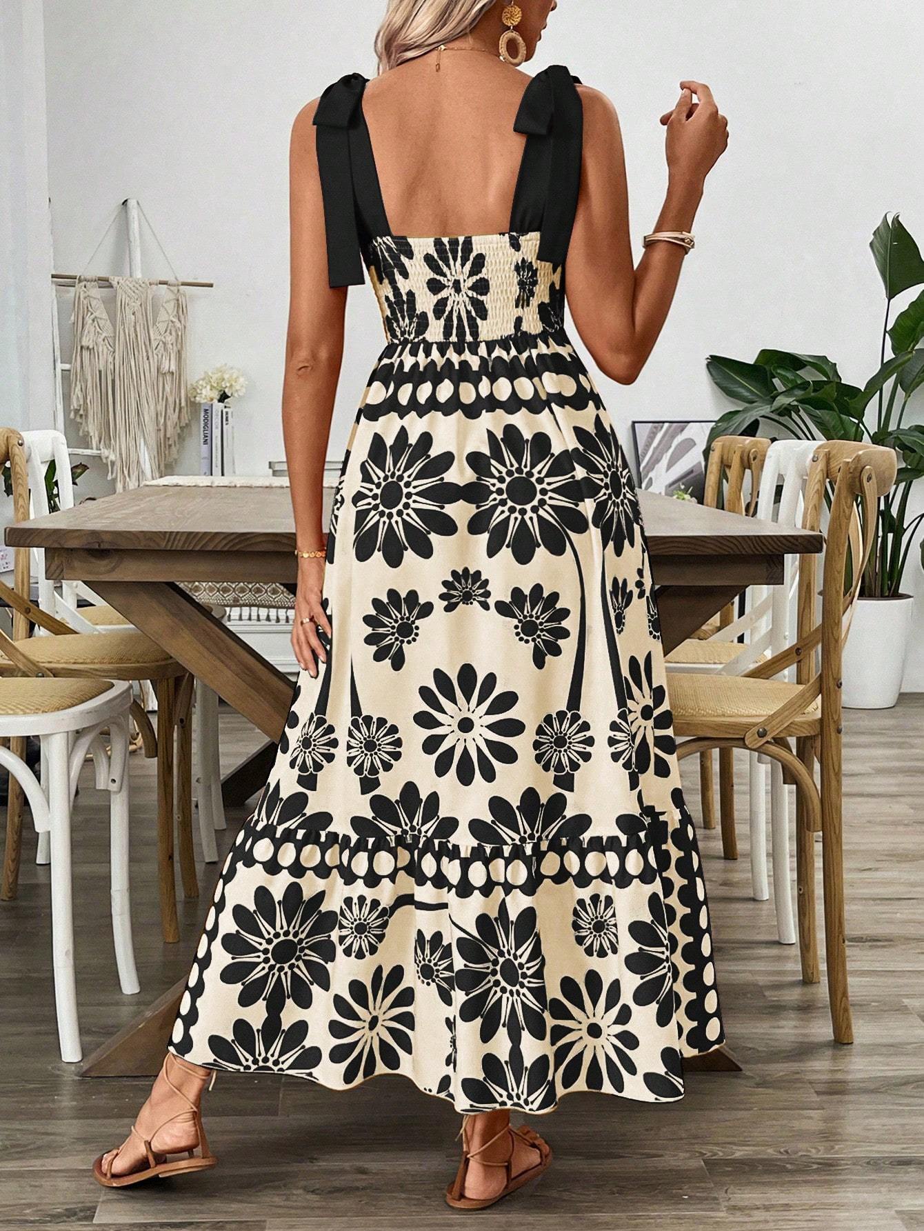 Robe décontractée à imprimé floral ORIS WEAR
