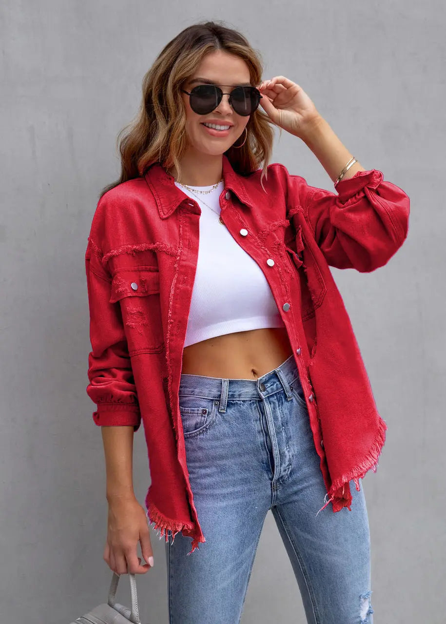 Chemise veste femme décontractée tendance ORIS WEAR