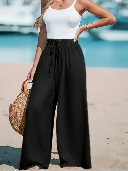 Pantalon Large Décontracté Élégant Femme ORIS WEAR