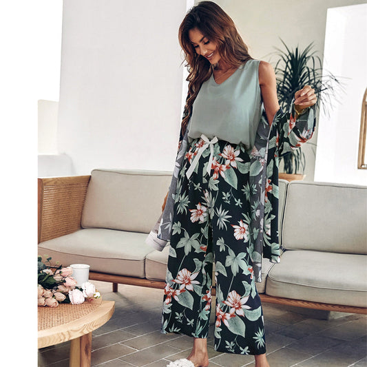 Ensemble  pyjama  floral ORIS WEAR