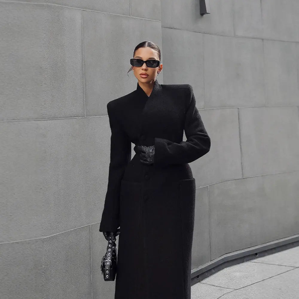 Veste femme fluide noir — ORIS WEAR