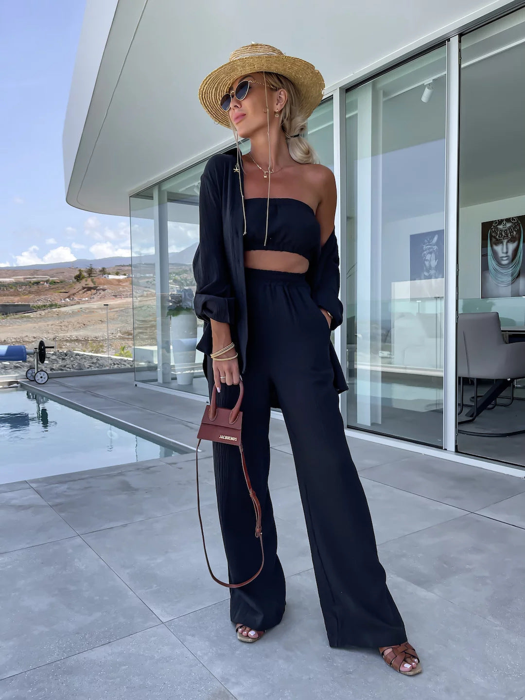 nova décontractée  avec Pantalon Droit ORIS WEAR