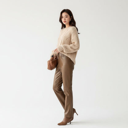 Pull en maille ample tendance pour femme ORIS WEAR