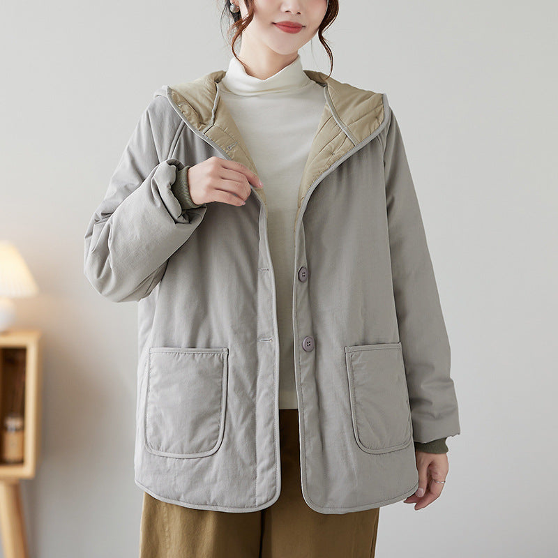 Luna Workwear – Veste Courte Gris Clair ORIS WEAR
