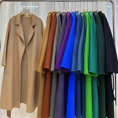 Manteau Aurélie Cachemire Élégance ORIS WEAR