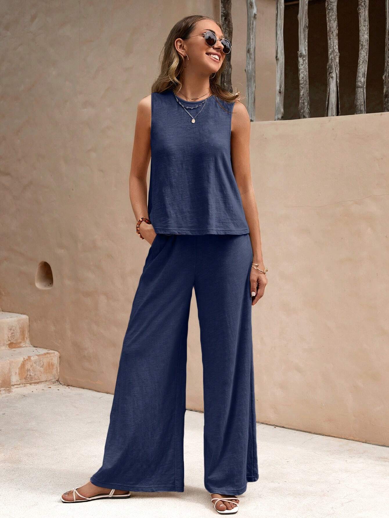 Silhouette Libre – Ensemble Décontracté 2 Pièces Femme ORIS WEAR