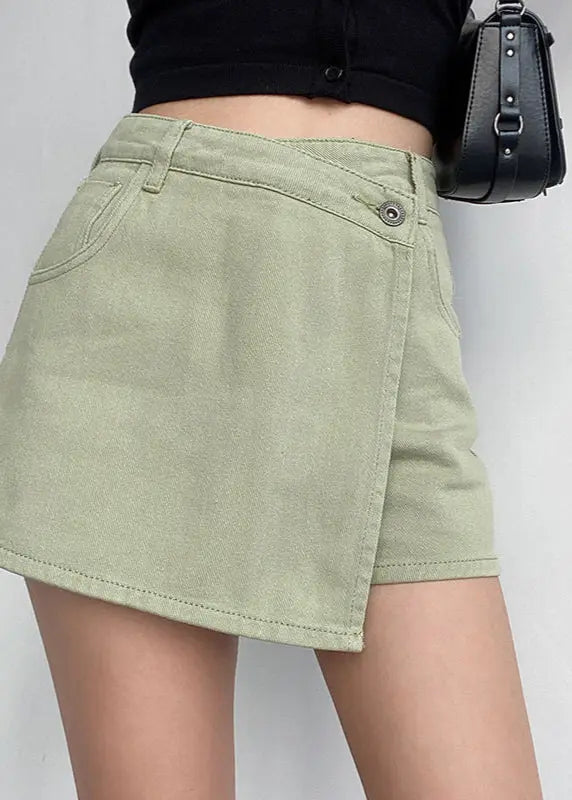 Jupe denim asymétrique anti-éclaircissements ORIS WEAR