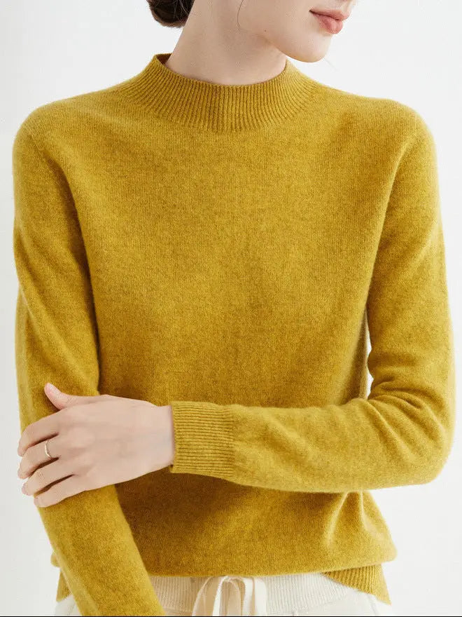 Pull en laine col montant chic et confortable ORIS WEAR