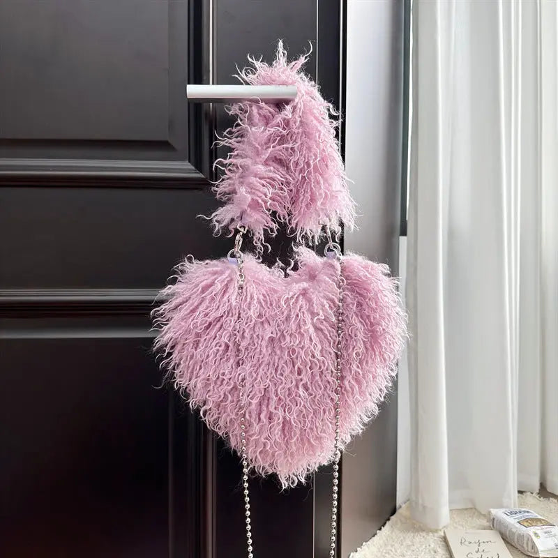 Sac Cœur Peluche Tendre Luxe ORIS WEAR