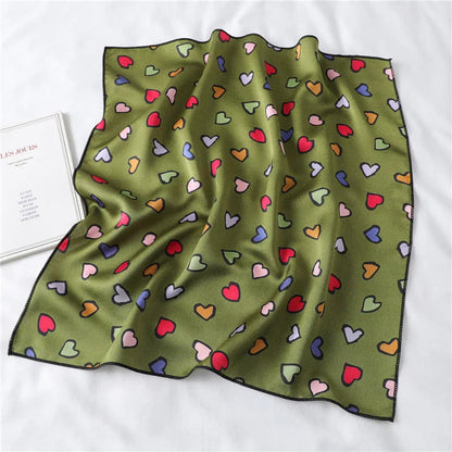Foulard "Cœur Bohème" en Soie ORIS WEAR
