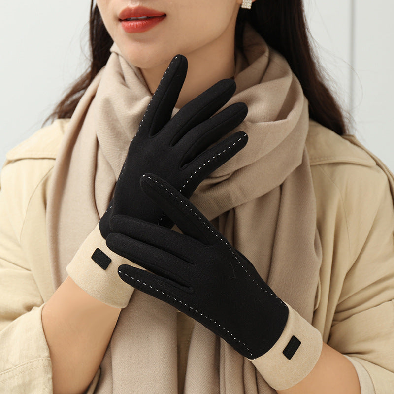 Gants  doublés de polaire Dralon, chauds, résistants au froid, pour écran tactile ORIS WEAR