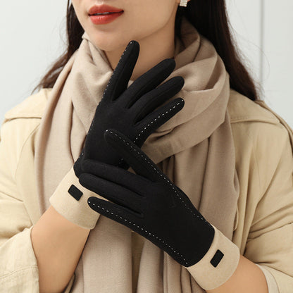 Gants  doublés de polaire Dralon, chauds, résistants au froid, pour écran tactile ORIS WEAR