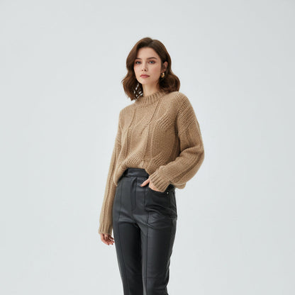 Pull femme fluide lait de chamelle — ORIS WEAR