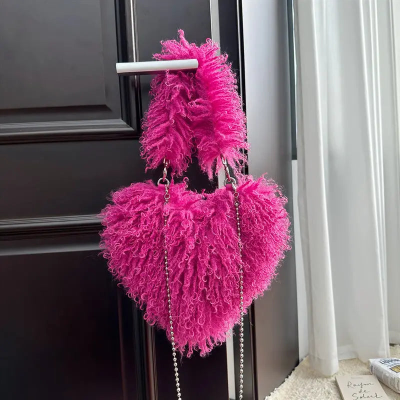Sac Cœur Peluche Tendre Luxe ORIS WEAR