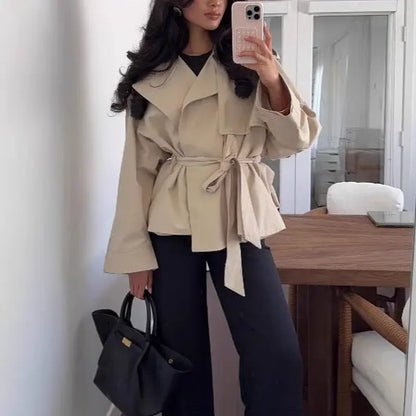 Mode femme fluide beige clair — ORIS WEAR