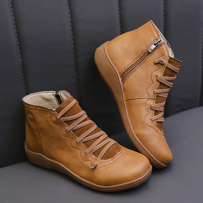 Bottines femme casual – hautes et confortables, look moderne