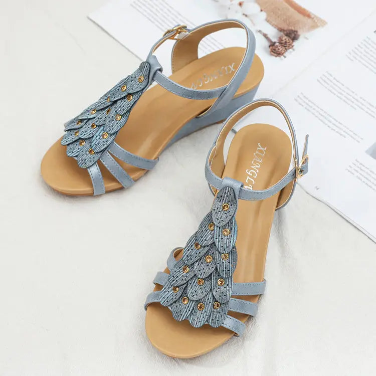 Sandales Wedge Boho pour Femme ORIS WEAR