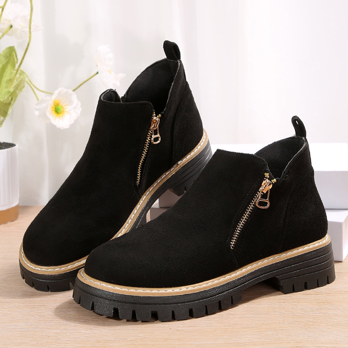 Chelsea Boots Zip Latéral Semelle Crantée ORIS WEAR