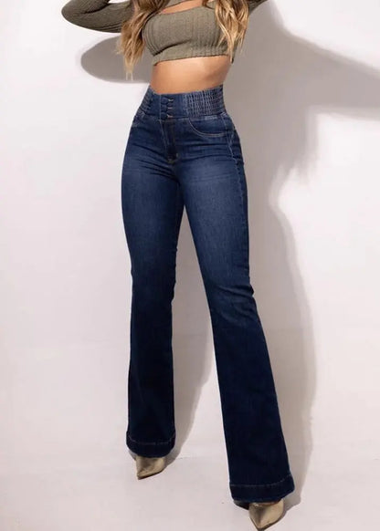 Jean Taille Haute Dos Froncé ORIS WEAR