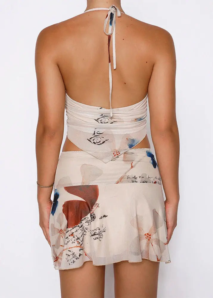 Ensemble été 2 pièces femme imprimé ORIS WEAR