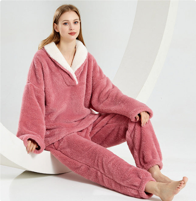 Pyjama en flanelle épaissi – Confort et chaleur pour la maison ORIS WEAR